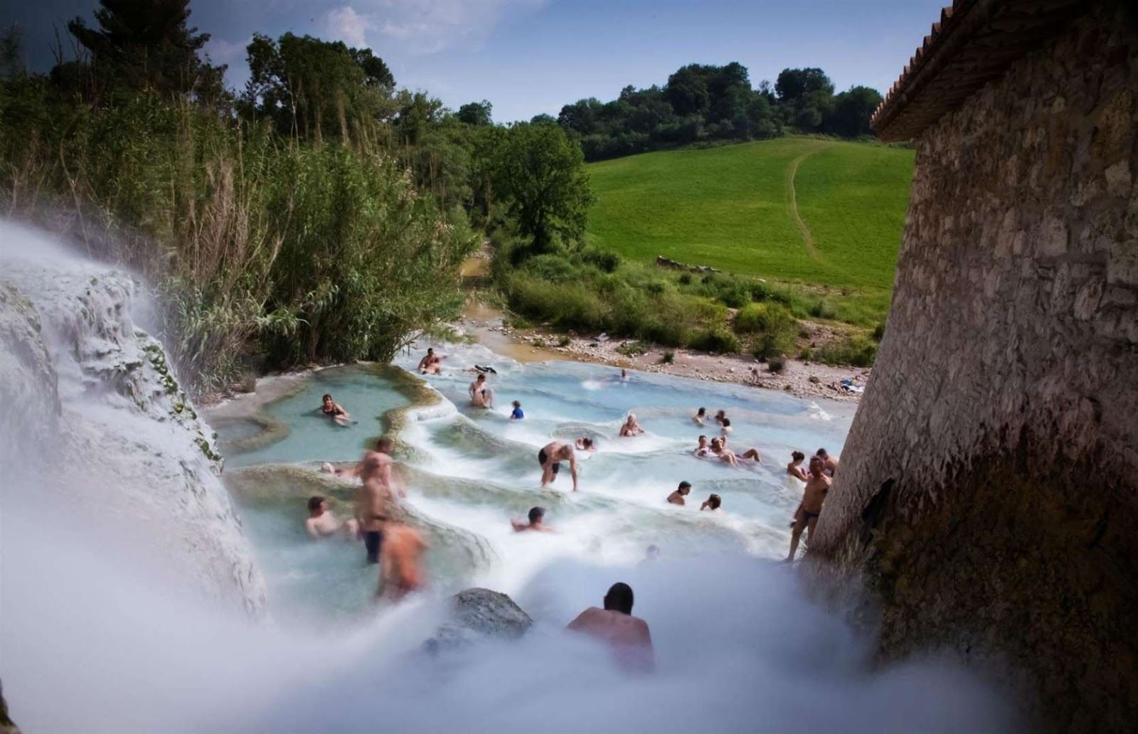 Terme di Saturnia, Italy 