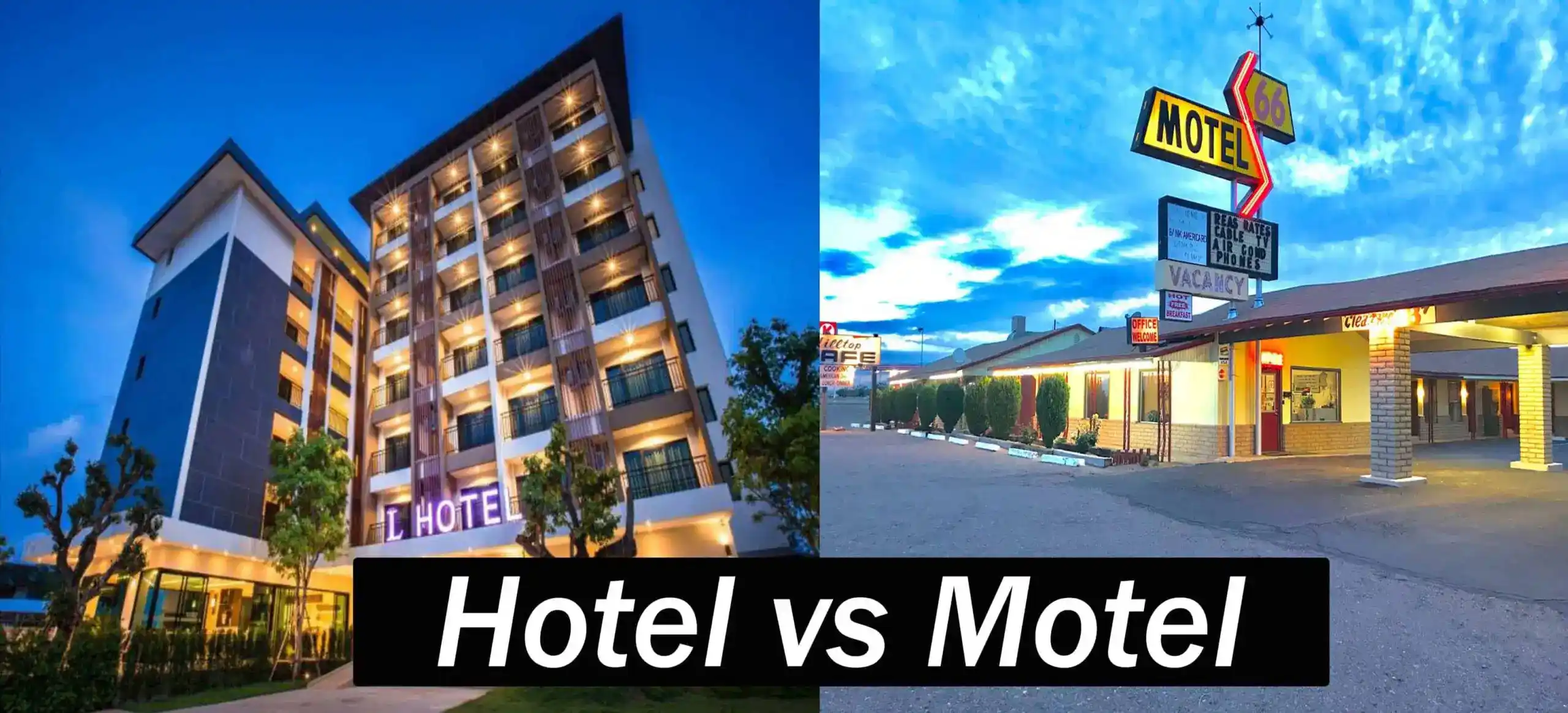 Hotels vs Motels: What's The Difference? - Travelistia