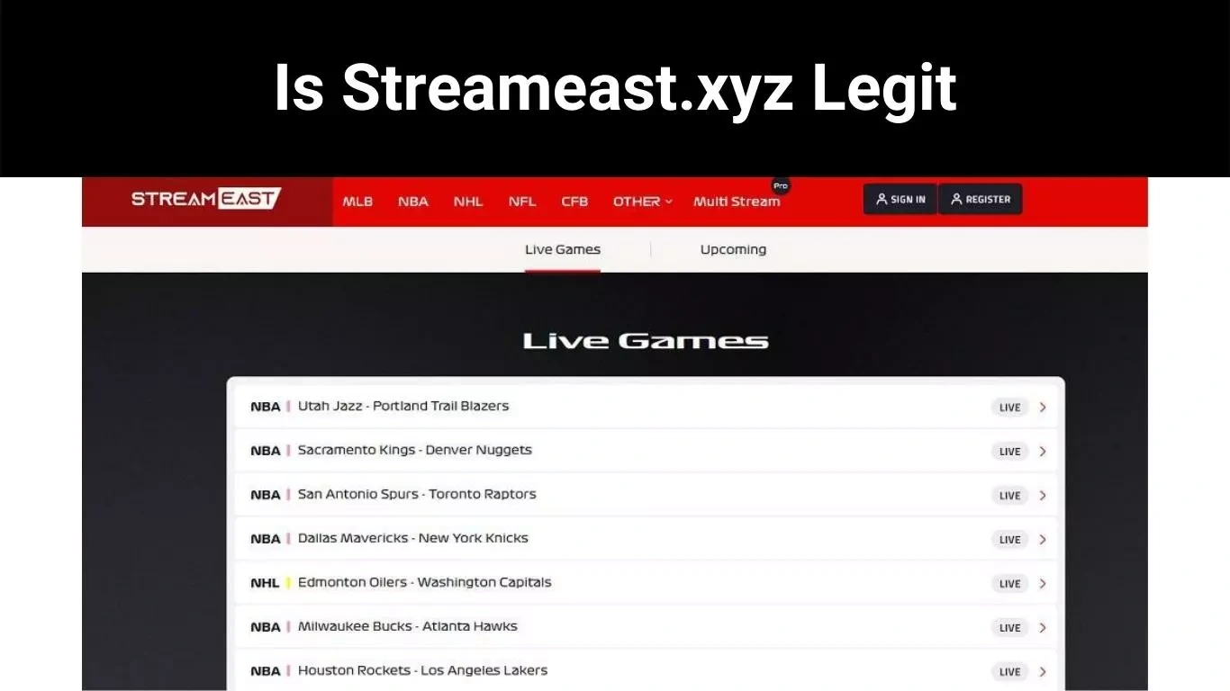 Streameast.live - Nba,MLB,NFL,UFC Live at Streameast.xyz - October2023