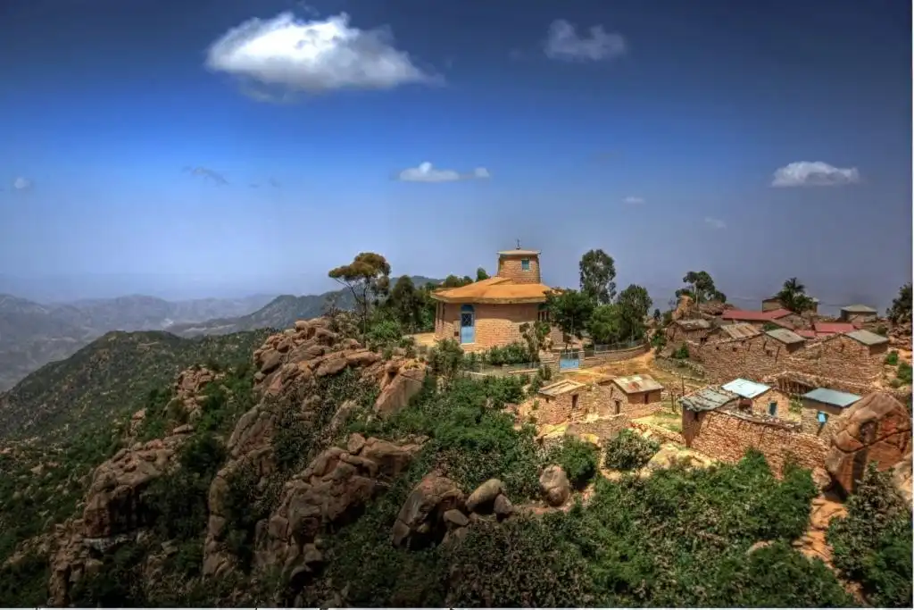 Debre Tabor Monastery in Africa