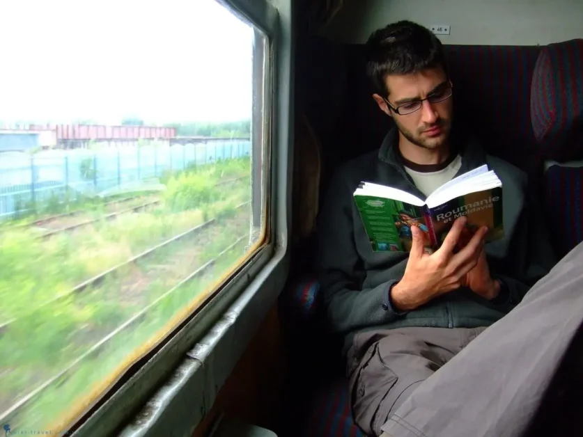 Read a Book When traveling