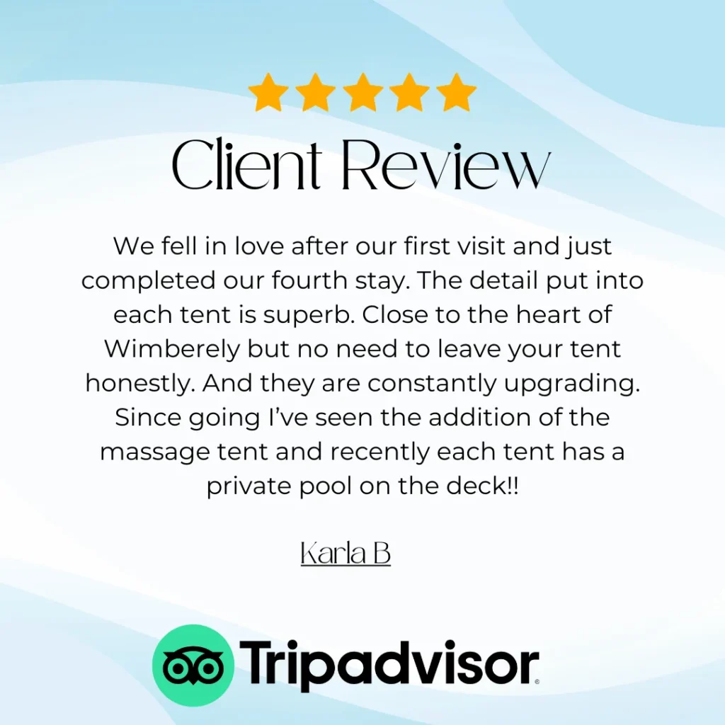 Client Testimonial TripAdvisor #01